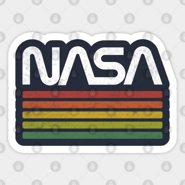 NASA Sticker by RetroFreak